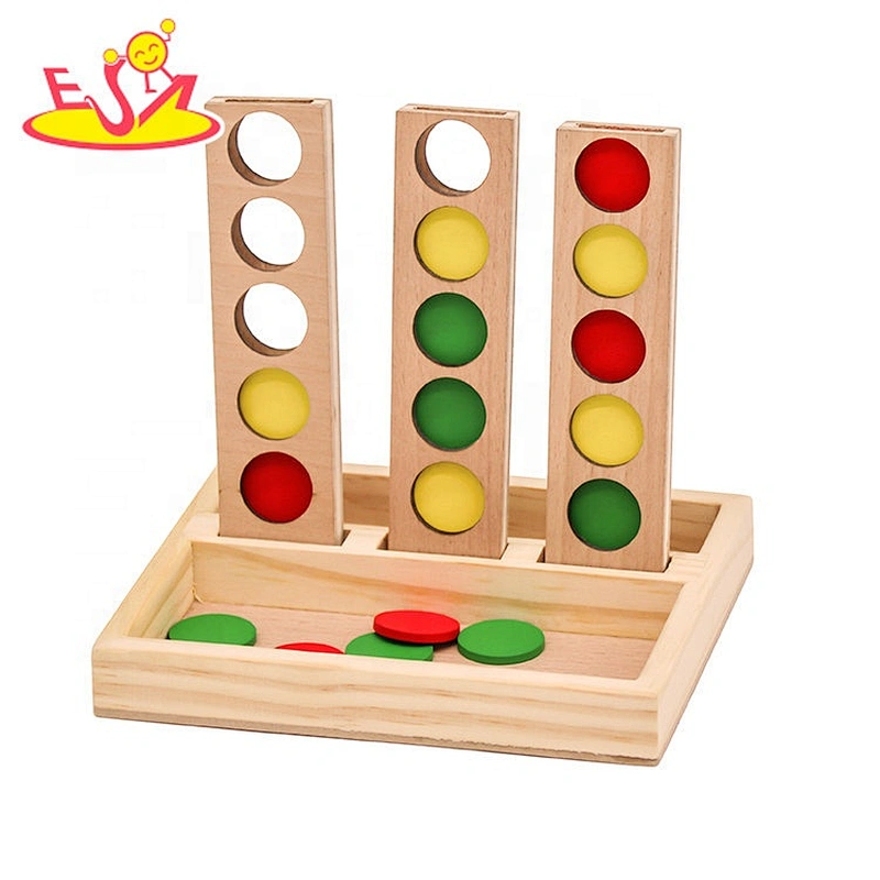 2021 New hottest educational wooden color counting toy for kids W12E076