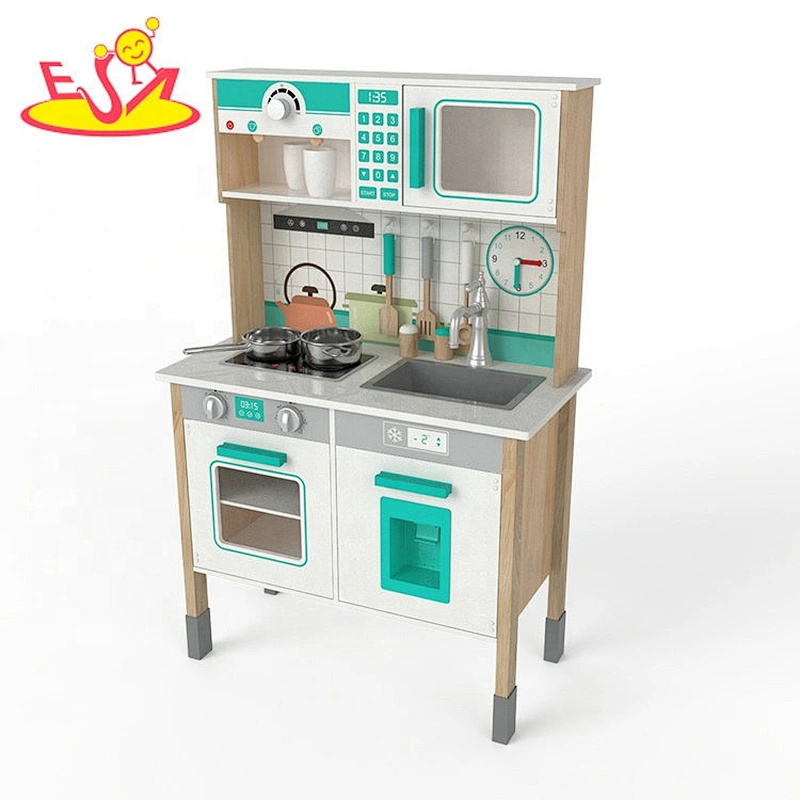 New arrived pretend wooden vintage kitchen toy for children W10C600