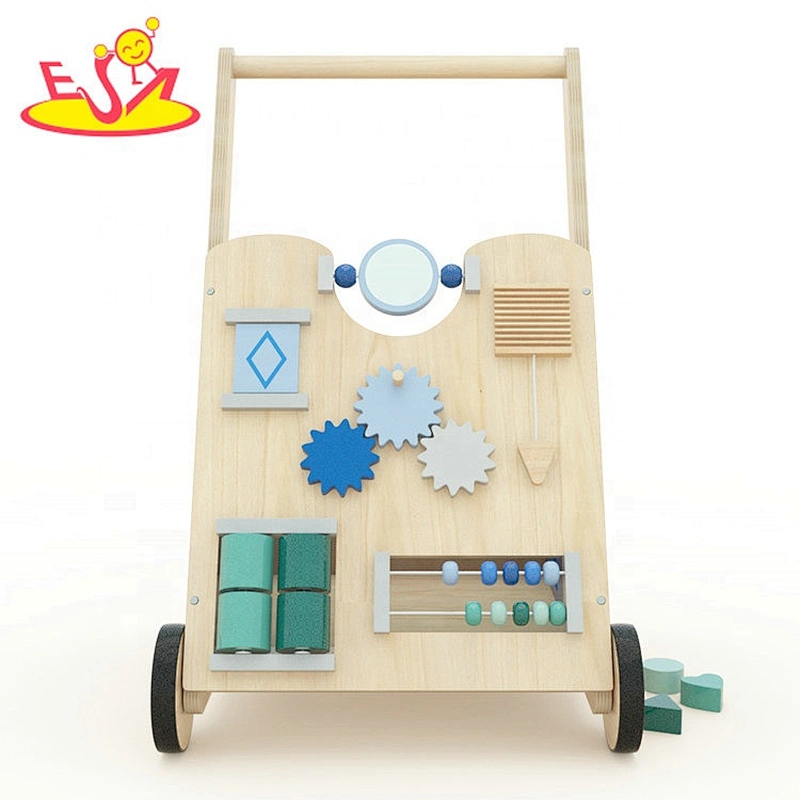 New design early learning centre wooden pram walker for babies W16E158