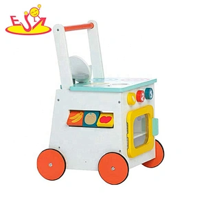 2021 New hottest wooden baby push walker multi-function for sale W16E161