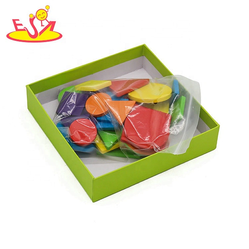 2021 New arrived educational wooden color block toy for kids W14A247