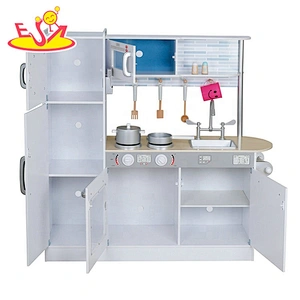 New Original Design Vintage wooden Kitchen toys set kids Little Chef Wooden Toy W10C382