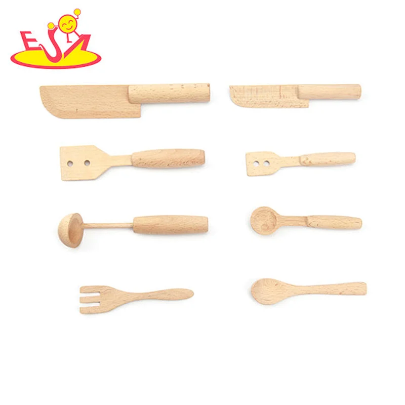 wholesale wooden toy knife and fork set for children W10B353