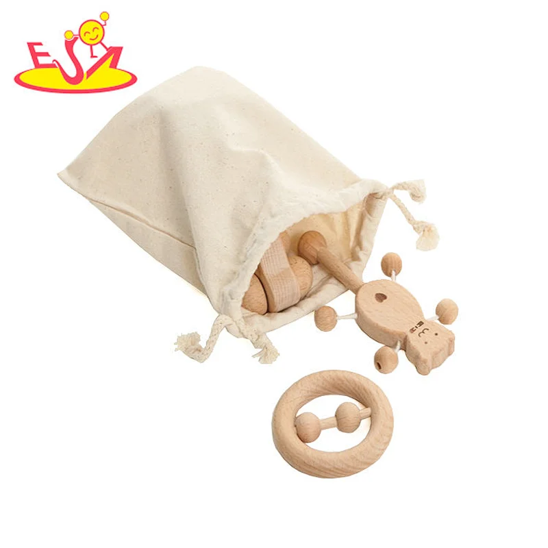 New hottest first teaching set wooden montessori baby toys for wholesale W08K295
