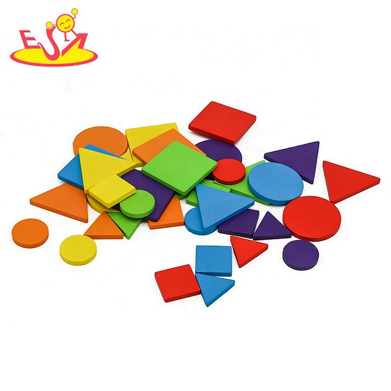 2021 New arrived educational wooden color block toy for kids W14A247