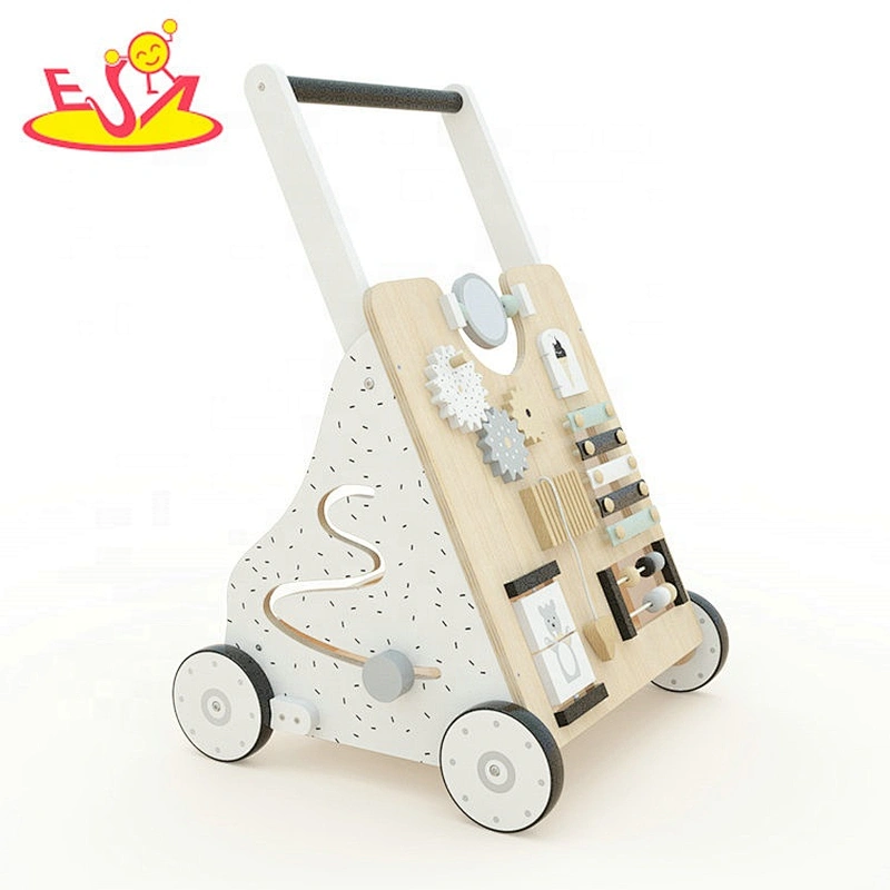 New design early learning centre wooden walker for babies W16E159