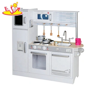 New Original Design Vintage wooden Kitchen toys set kids Little Chef Wooden Toy W10C382
