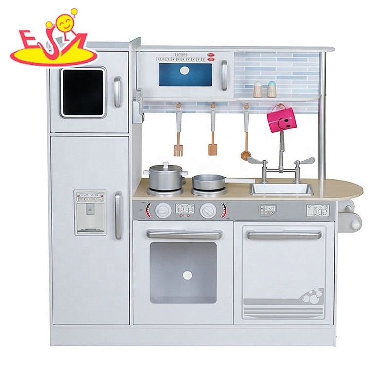 New Original Design Vintage wooden Kitchen toys set kids Little Chef Wooden Toy W10C382