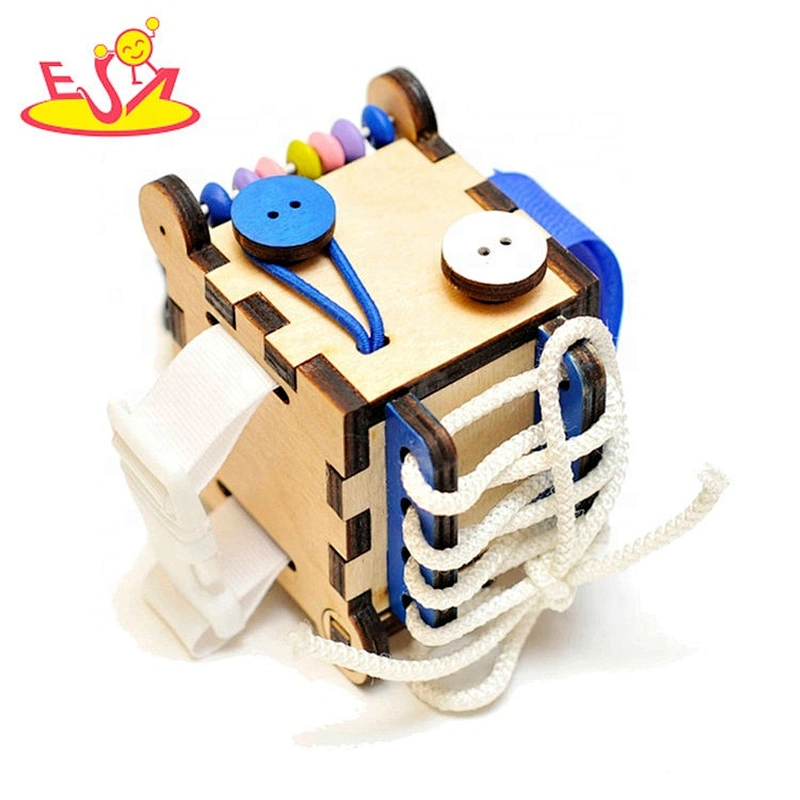 New hottest toddler montessori  multifunction busy box wooden toy W12D273