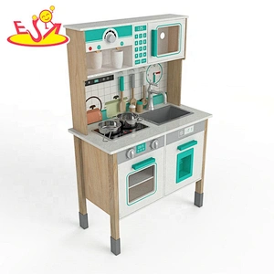 New arrived pretend wooden vintage kitchen toy for children W10C600