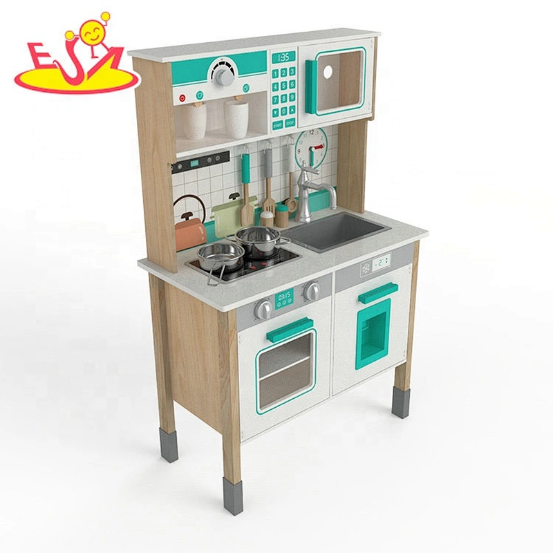 New arrived pretend wooden vintage kitchen toy for children W10C600