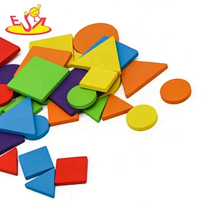 2021 New arrived educational wooden color block toy for kids W14A247
