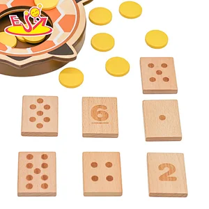 2021 New design preschool wooden number counting toy for kids W12E075