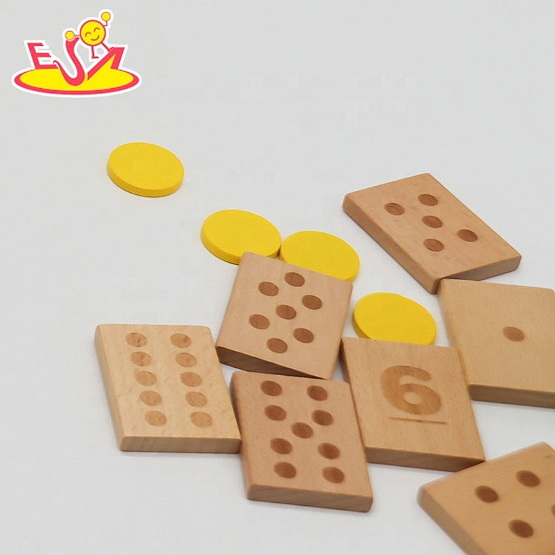2021 New design preschool wooden number counting toy for kids W12E075