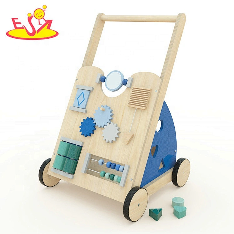 New design early learning centre wooden pram walker for babies W16E158