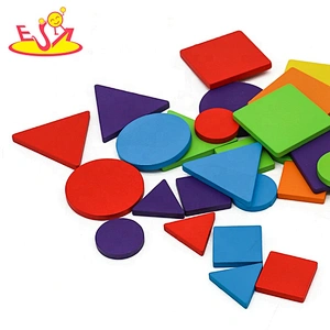 2021 New arrived educational wooden color block toy for kids W14A247