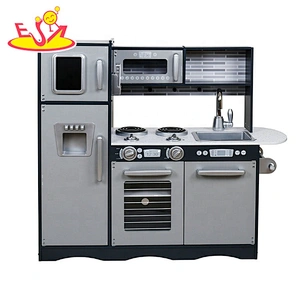 Ready to ship pretend play wooden kitchen appliance toy for kids W10C569