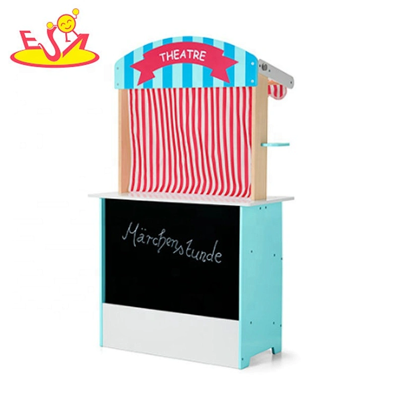 Top fashion pretend play wooden ice cream toy set for kids W10A106