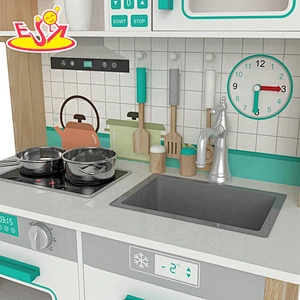 New arrived pretend wooden vintage kitchen toy for children W10C600
