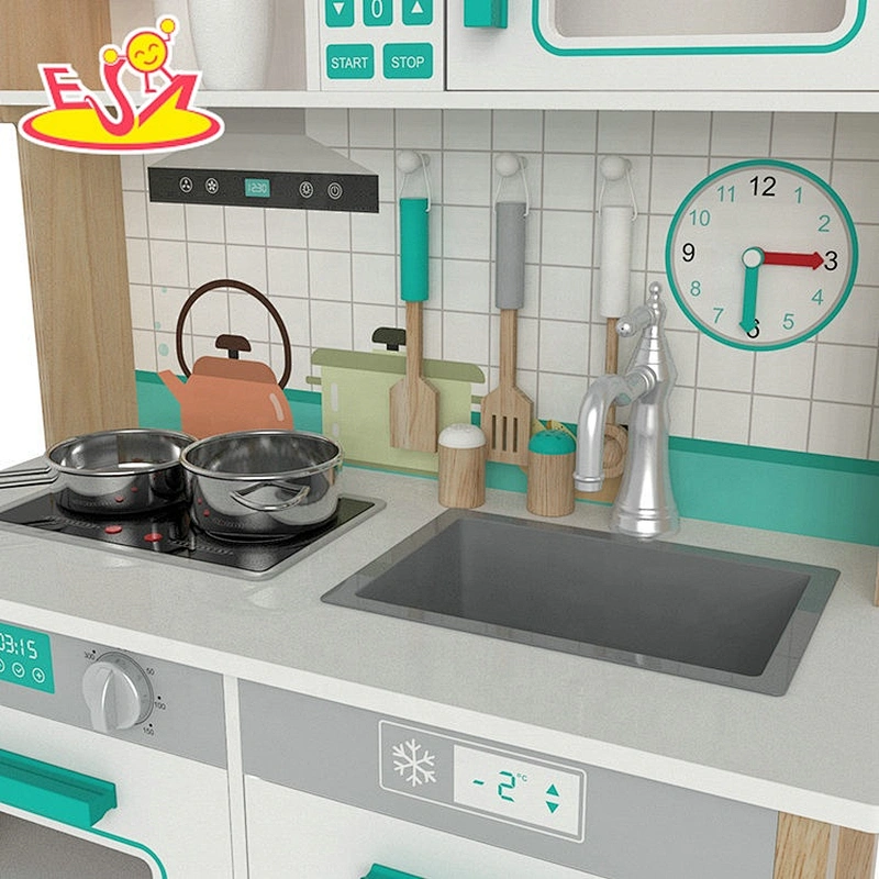 New arrived pretend wooden vintage kitchen toy for children W10C600