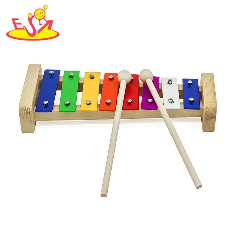 Customize educational wooden xylophone piano for kids W07C089