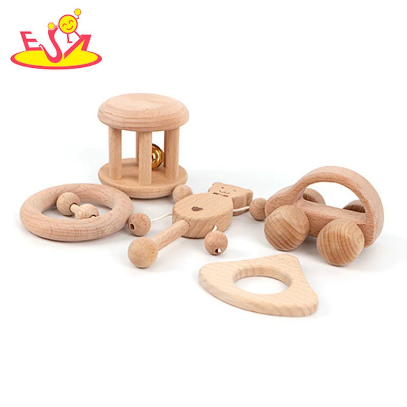New hottest first teaching set wooden montessori baby toys for wholesale W08K295