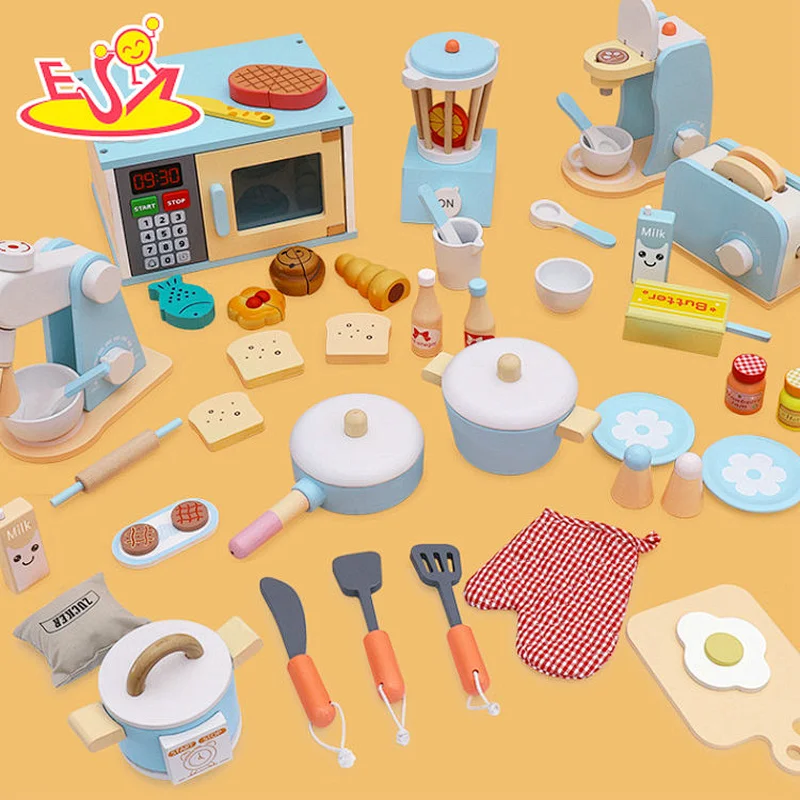 Wholesale educational wooden kitchen toy for children W10C620