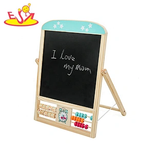 Top sale educational wooden small drawing board for kids W12B084A