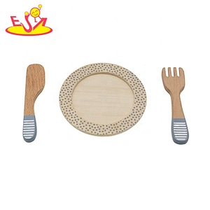 New design  Wooden tableware toys for children W10B376