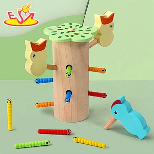 High quality educational colorful wooden study toys for kids W12F105