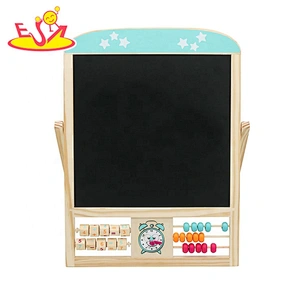 Top sale educational wooden small drawing board for kids W12B084A