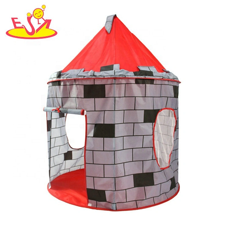 2021 Most popular ndoor/outdoor foldable castle tent for kids play toys W08L039