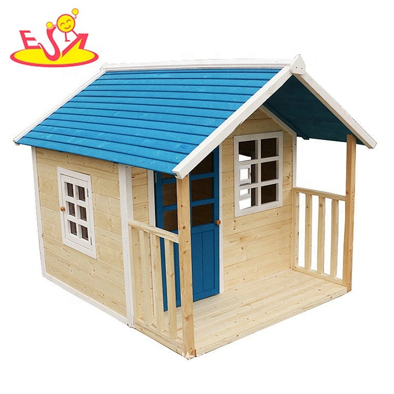 2021 great sale outdoor wooden house for kids palying W01D088C