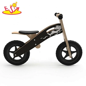 2021 High quality balance bike for kids wooden running bike training bike W16C309F