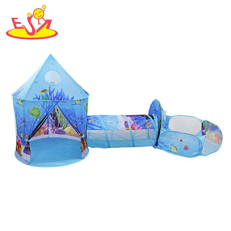 Portable folding ocean playhouse boys play tents & tunnels for kids W08L023