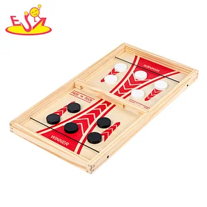 Wholesale wooden 2 in 1 ejection chesss for kids W11A132
