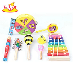 2021new creative wooden musical instruments kit toy for preschool kids W07A170