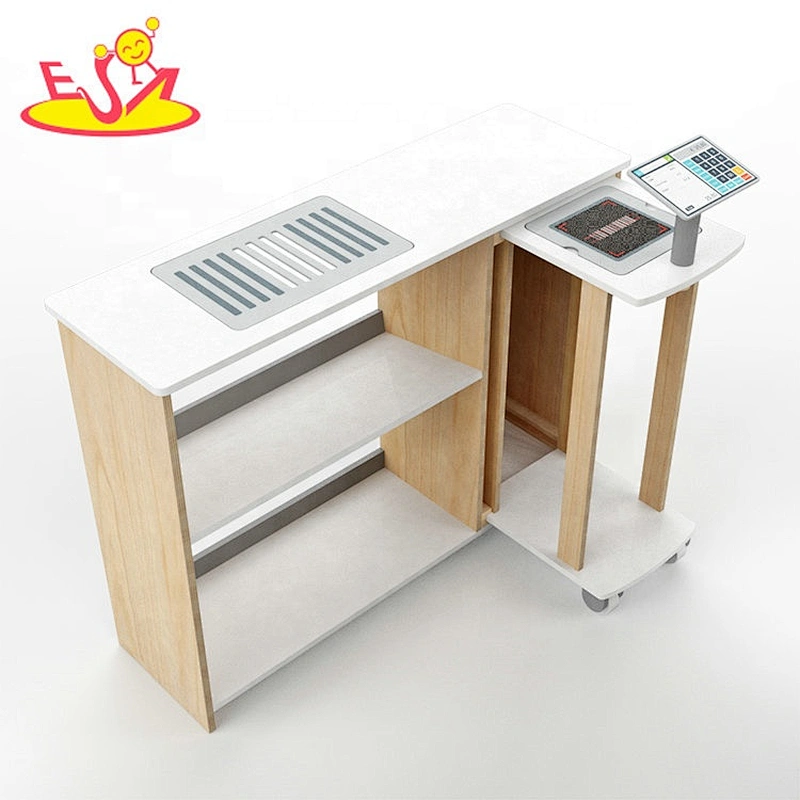2021 Wholesale  wooden supermarket shelf for kids  W10A116B
