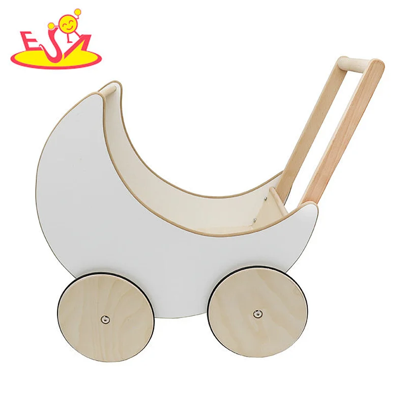 New design preschool wooden push baby walker toy for kids W16E112