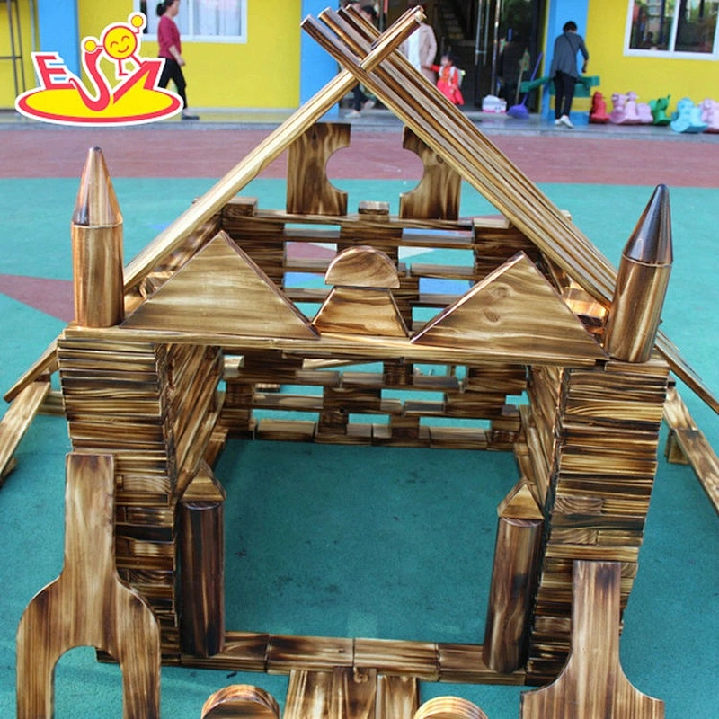 410PCS Outdoor wooden building blocks castle W01D093