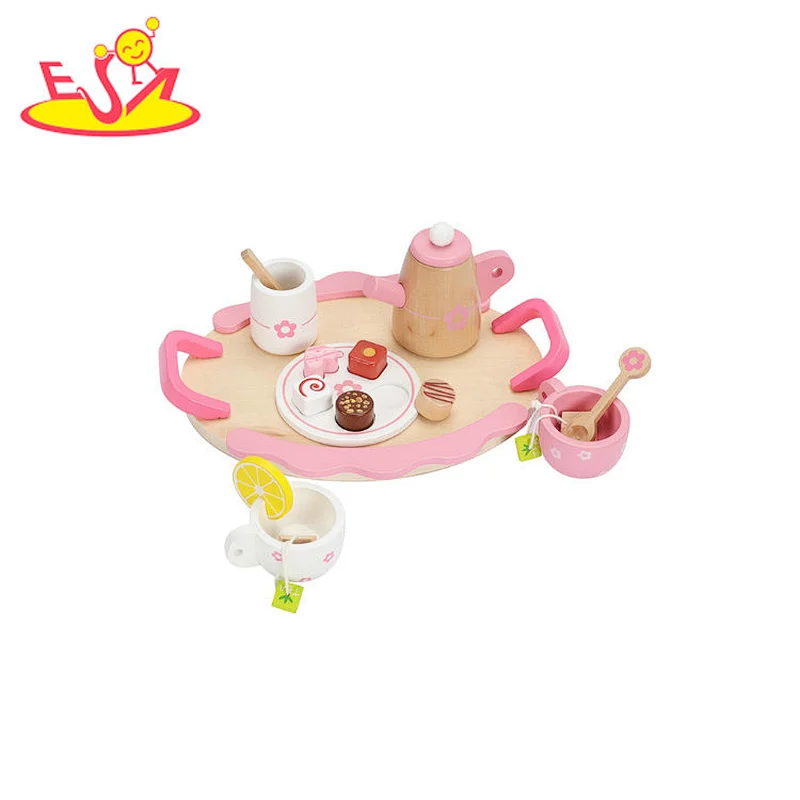 Most popular wooden Tea toy set for kids W10B386