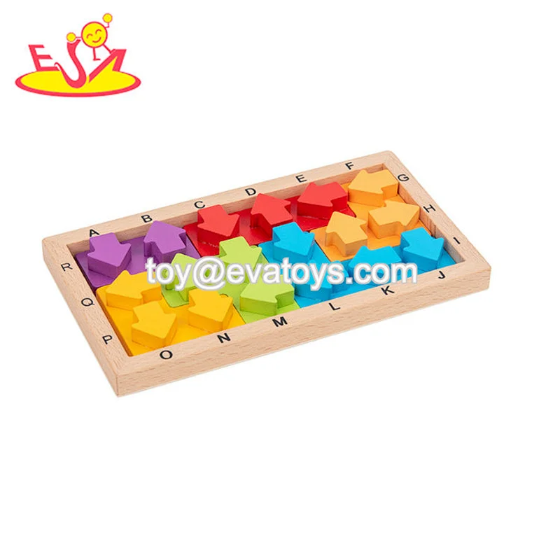 2021 Wholesale  eduacational wooden study toys for kids W12E095
