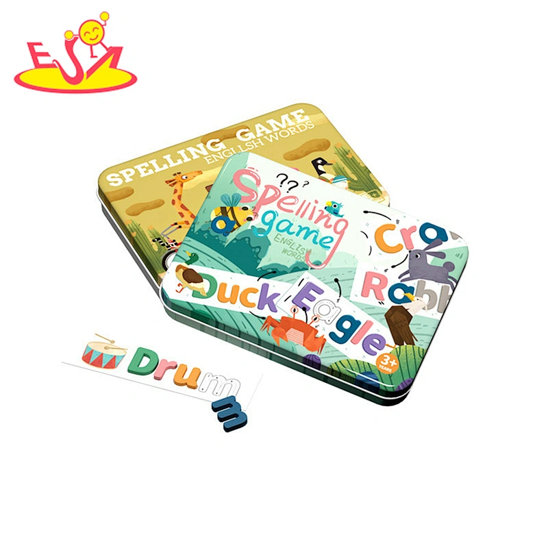 2021 New arrived educational wooden study toys for kids W12E101
