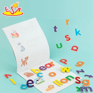 High quality educational wooden learning book toy for children W12E099