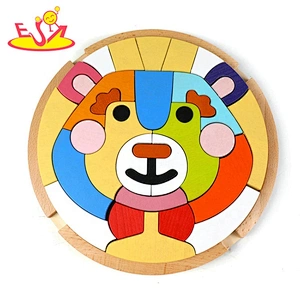 Solid wood  educational Wooden puzzle W14A261