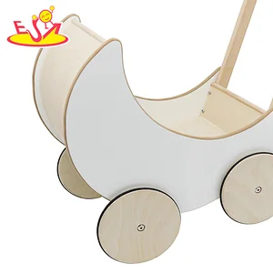 New design preschool wooden push baby walker toy for kids W16E112