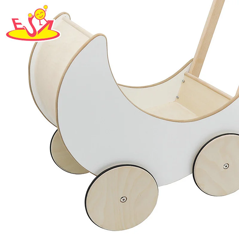 New design preschool wooden push baby walker toy for kids W16E112