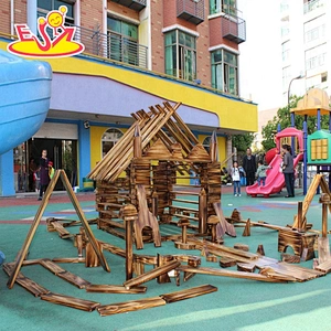 410PCS Outdoor wooden building blocks castle W01D093