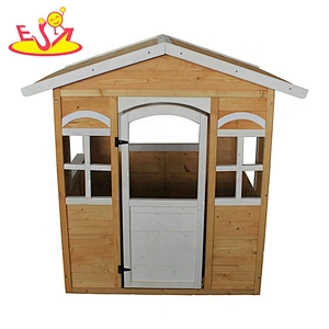 2021Top sale outdoor wooden house toys for kids garden playing W01D084