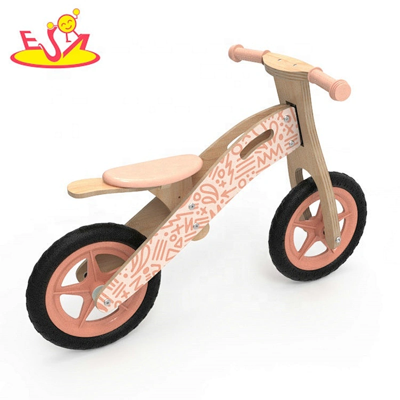 2021  Most popular kds wood balance bike for children balance learning W16C309D